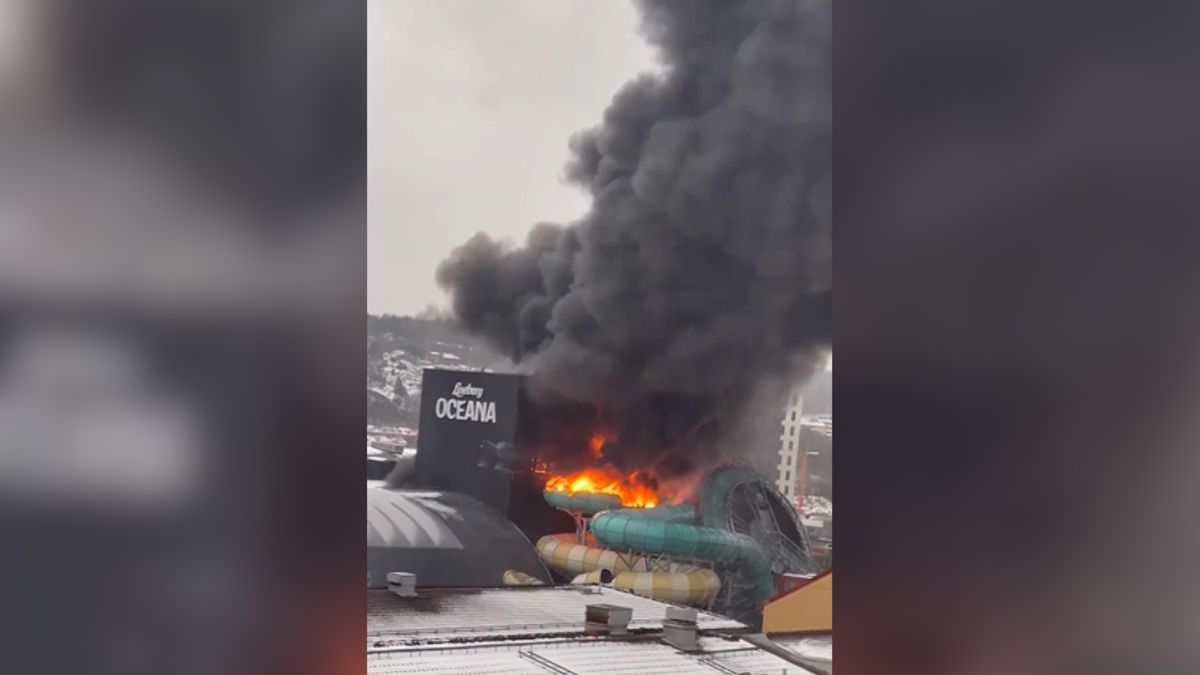 Zábavním parkem v Göteborgu otřásl výbuch, plameny seškvařily tobogán